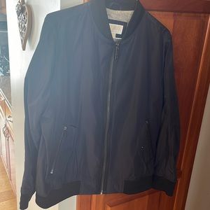 Navy Michael Kors bomber jacket XL NWOT